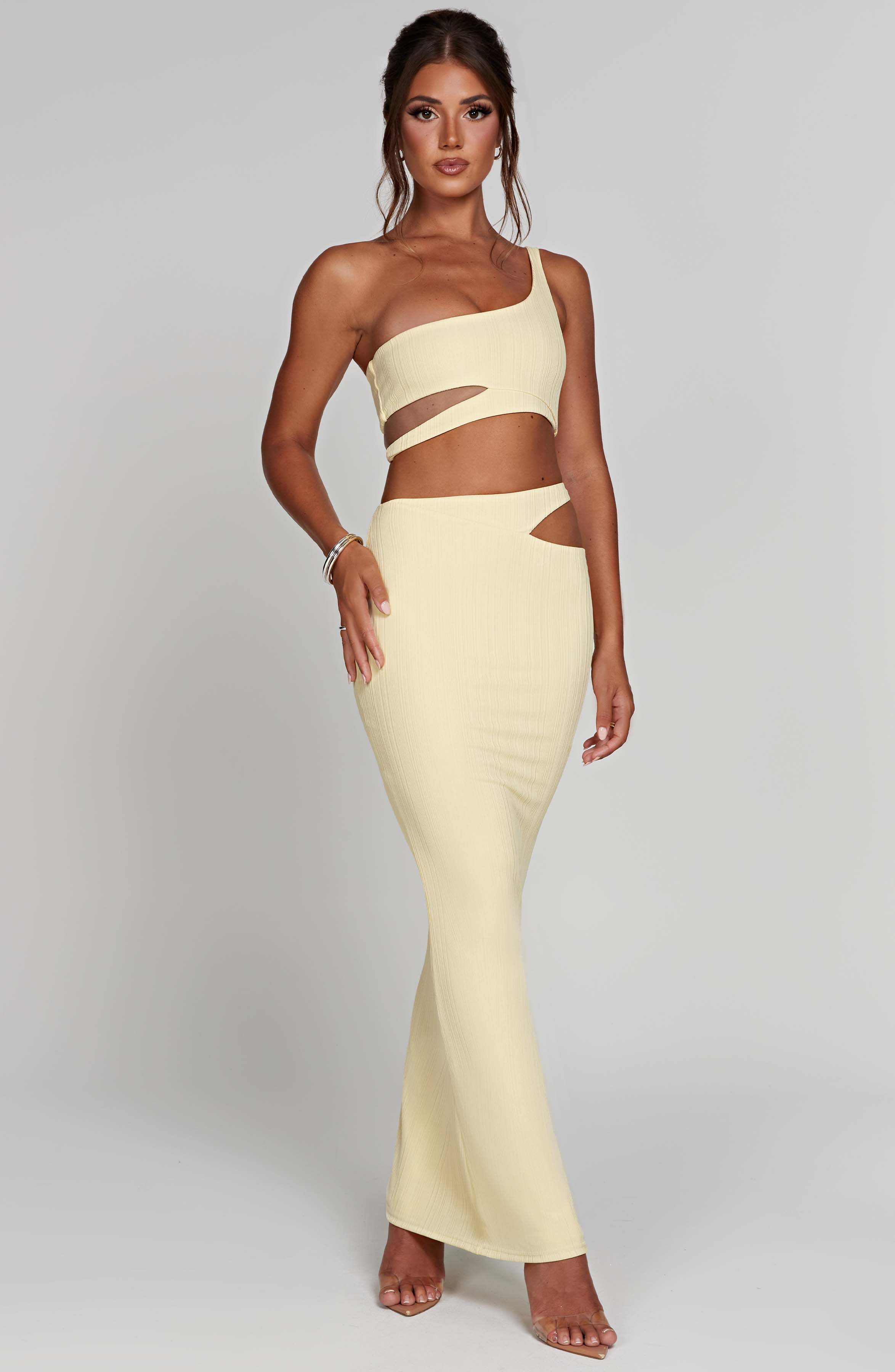 Flourenne Kaira Top in Lemon