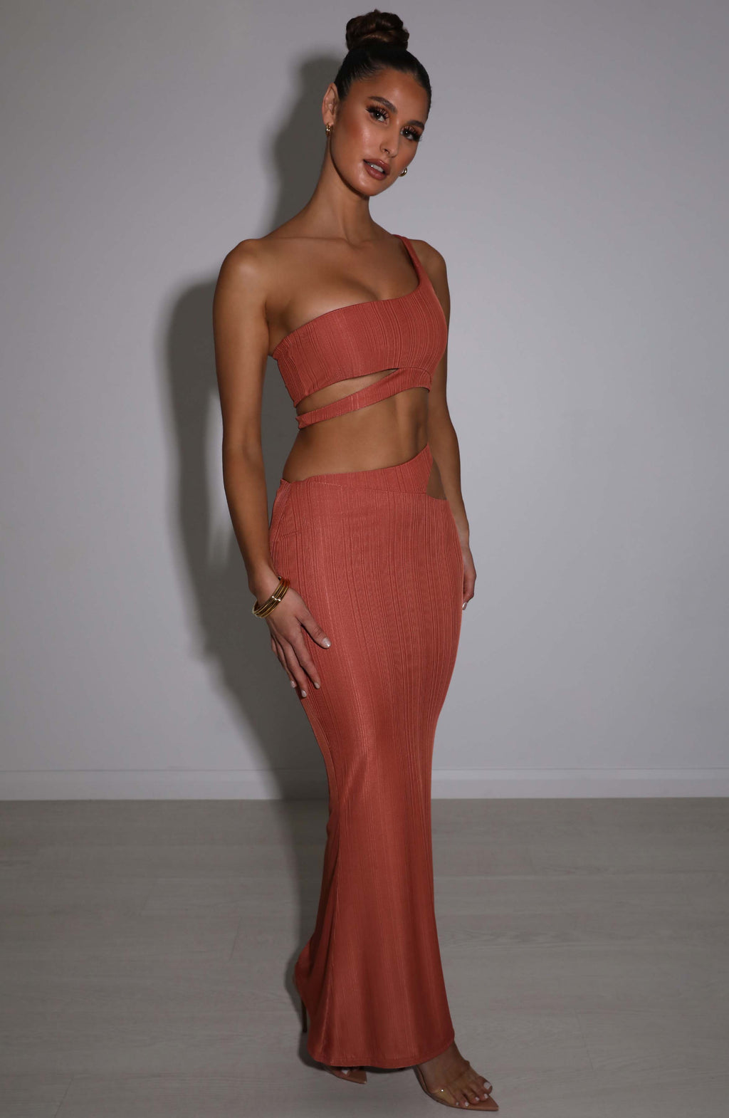 Flourenne Kaira Top in Rust