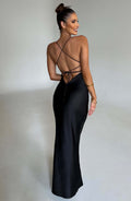 Flourenne Malikah Maxi Dress in Black
