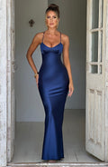 Flourenne Malikah Maxi Dress in Navy