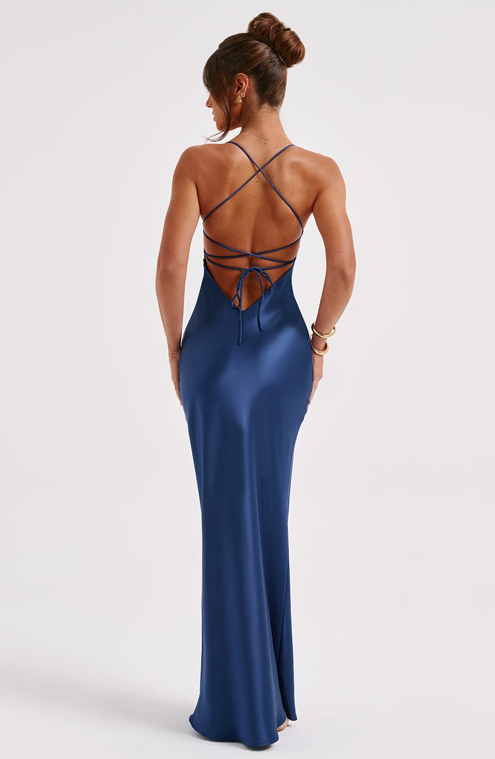 Flourenne Malikah Maxi Dress in Navy