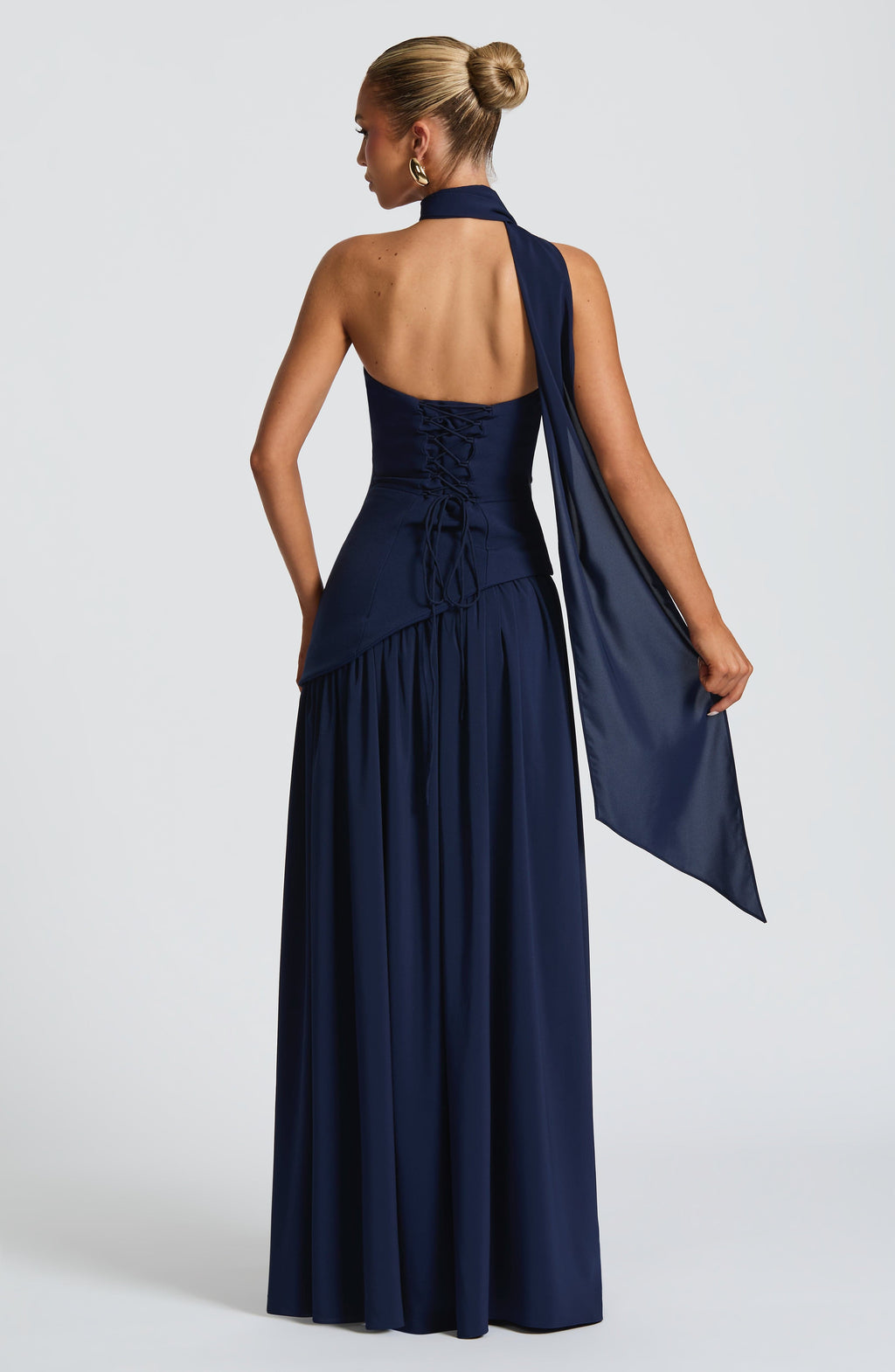 Flourenne Maliyana Maxi Dress in Navy