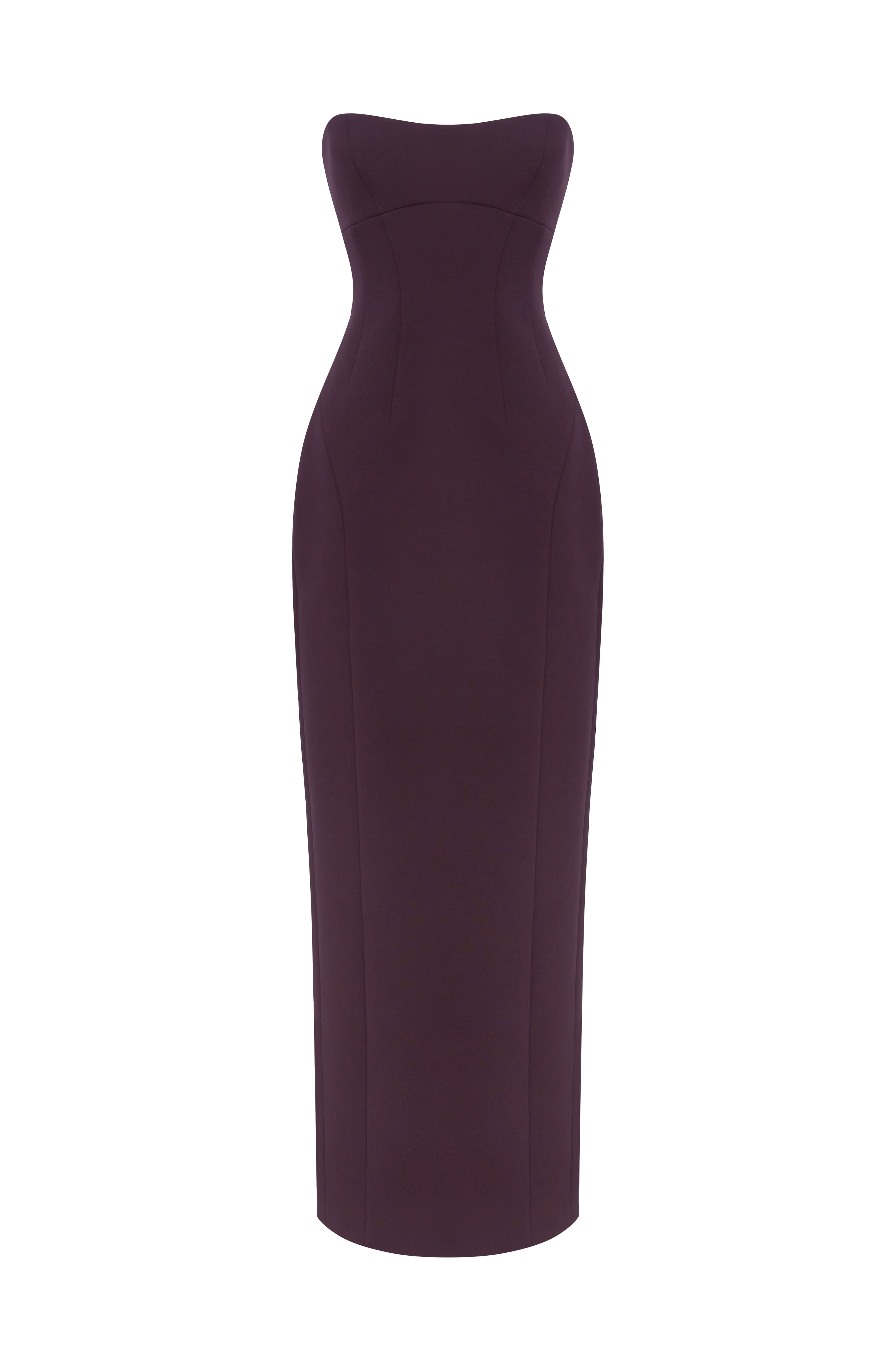 Flourenne Manora Maxi Dress in Plum