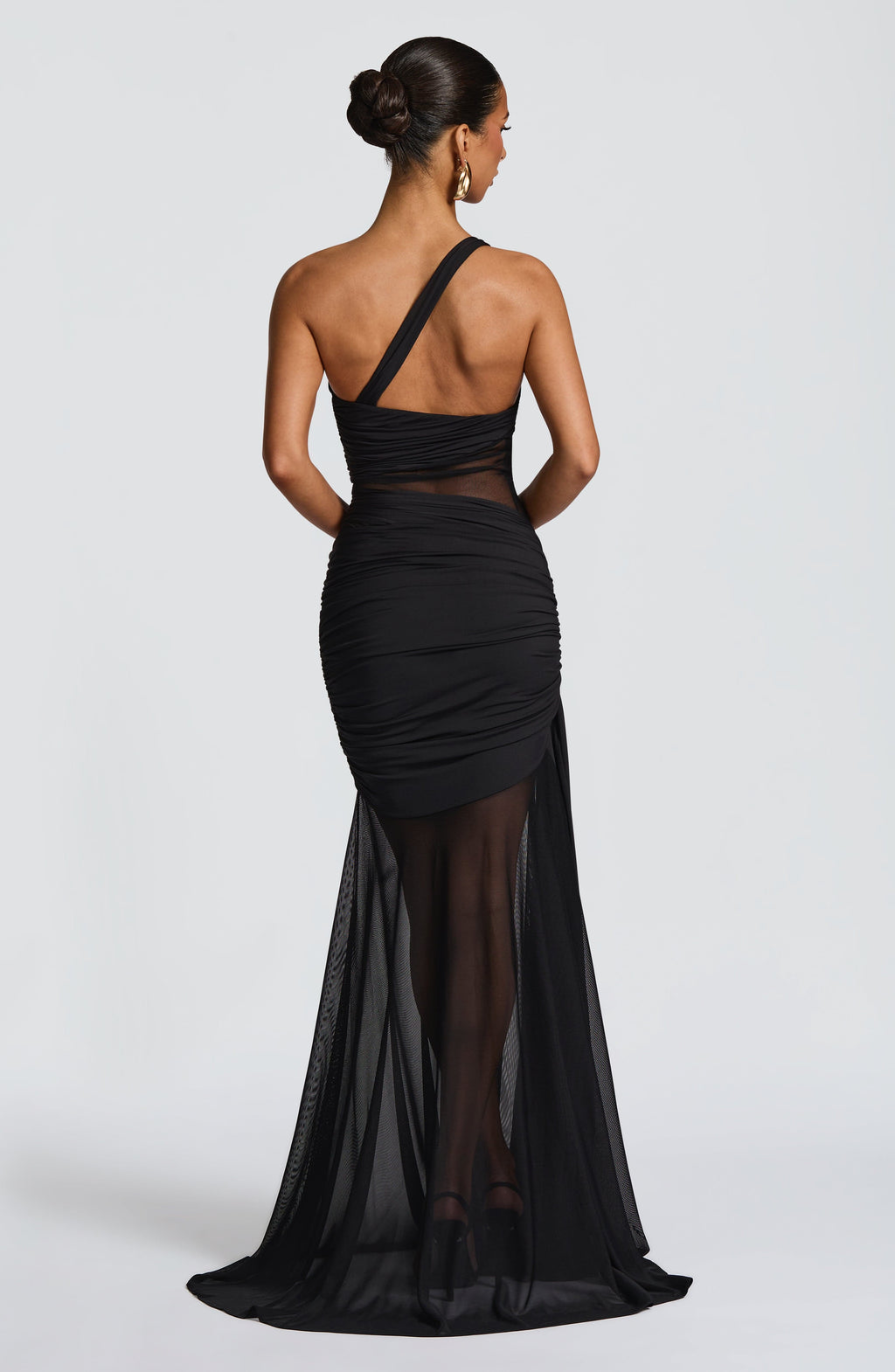 Flourenne Marielle Maxi Dress in Black