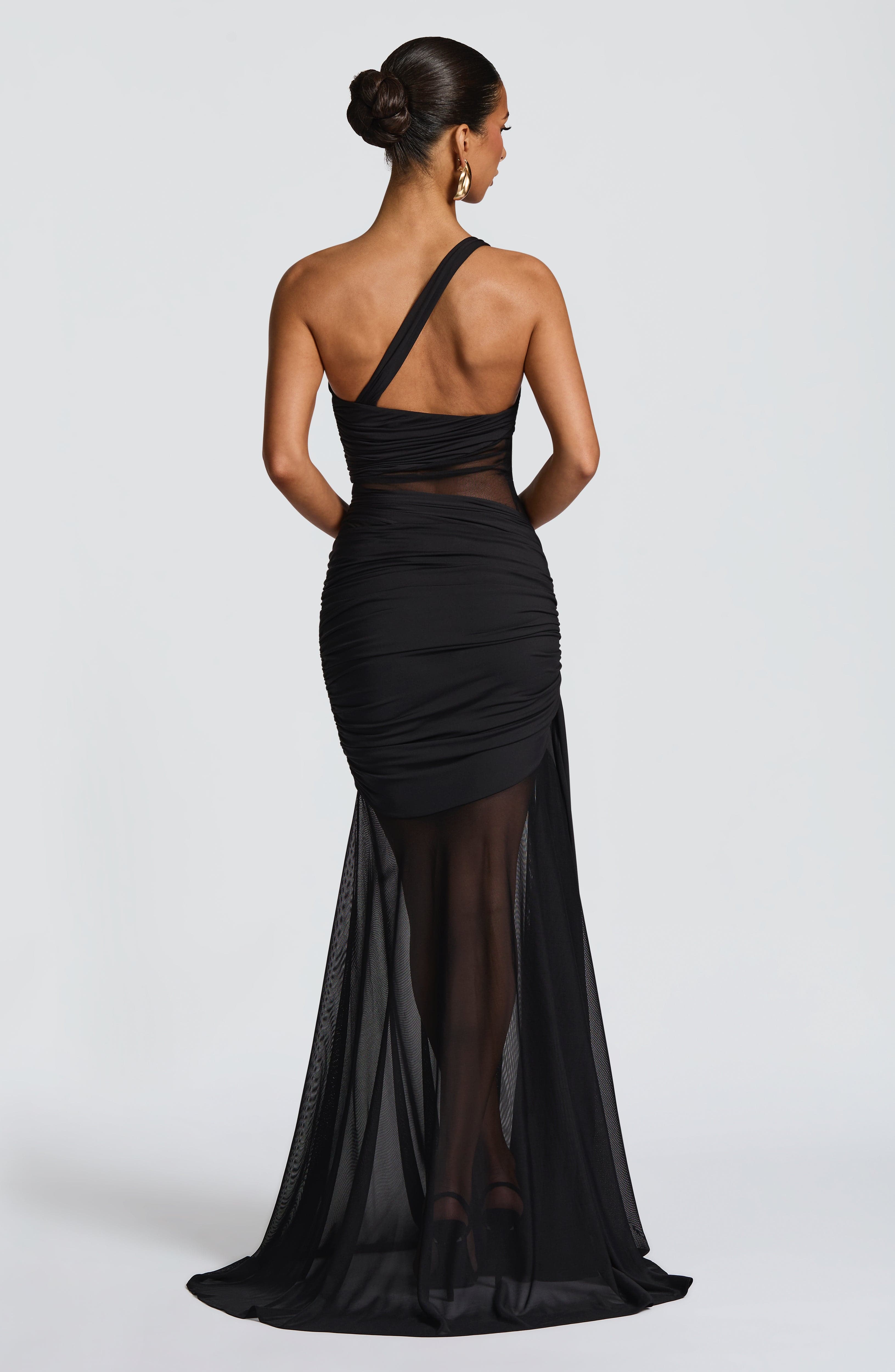 Flourenne Marielle Maxi Dress in Black