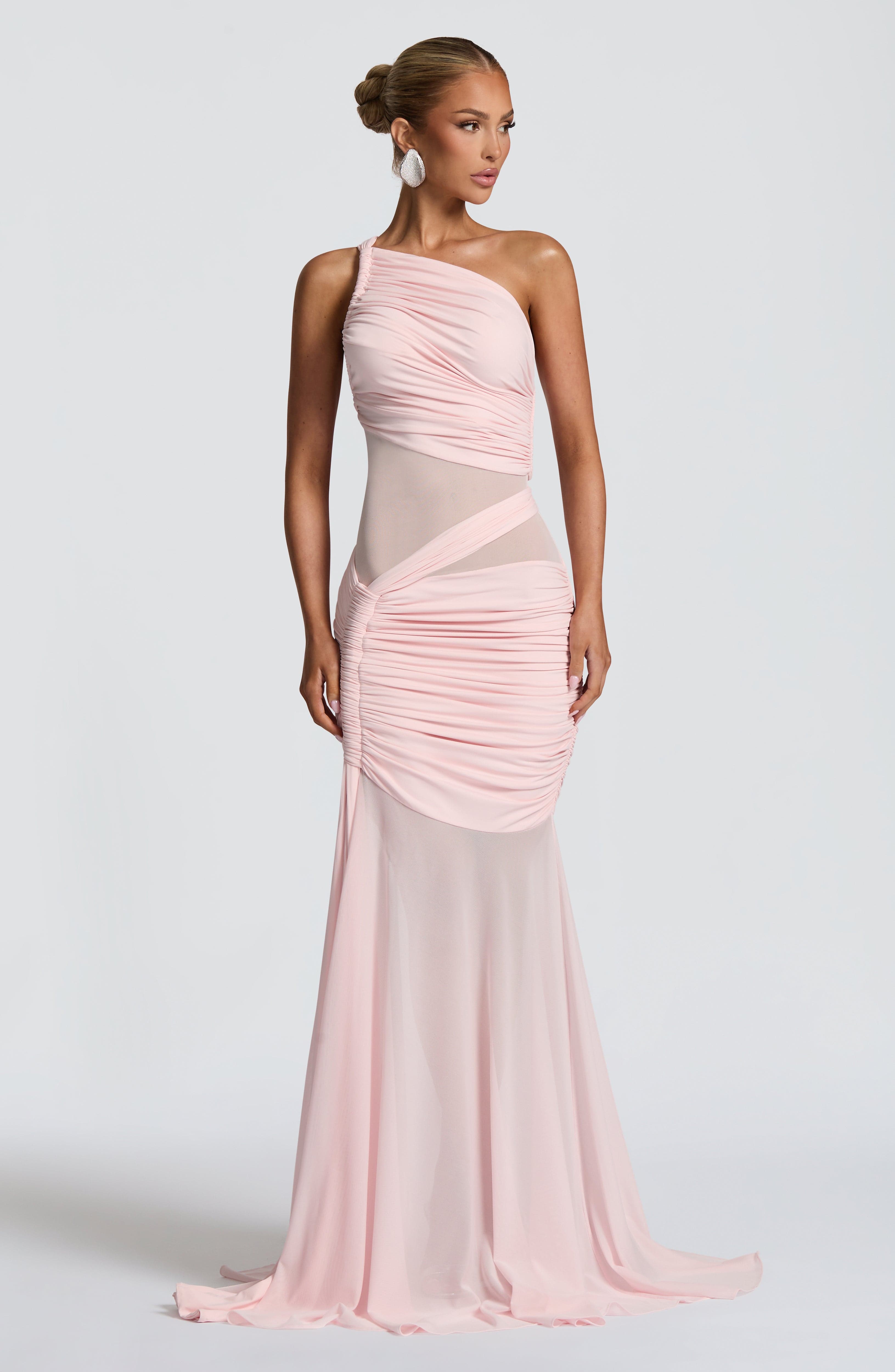 Flourenne Marielle Maxi Dress in Blush
