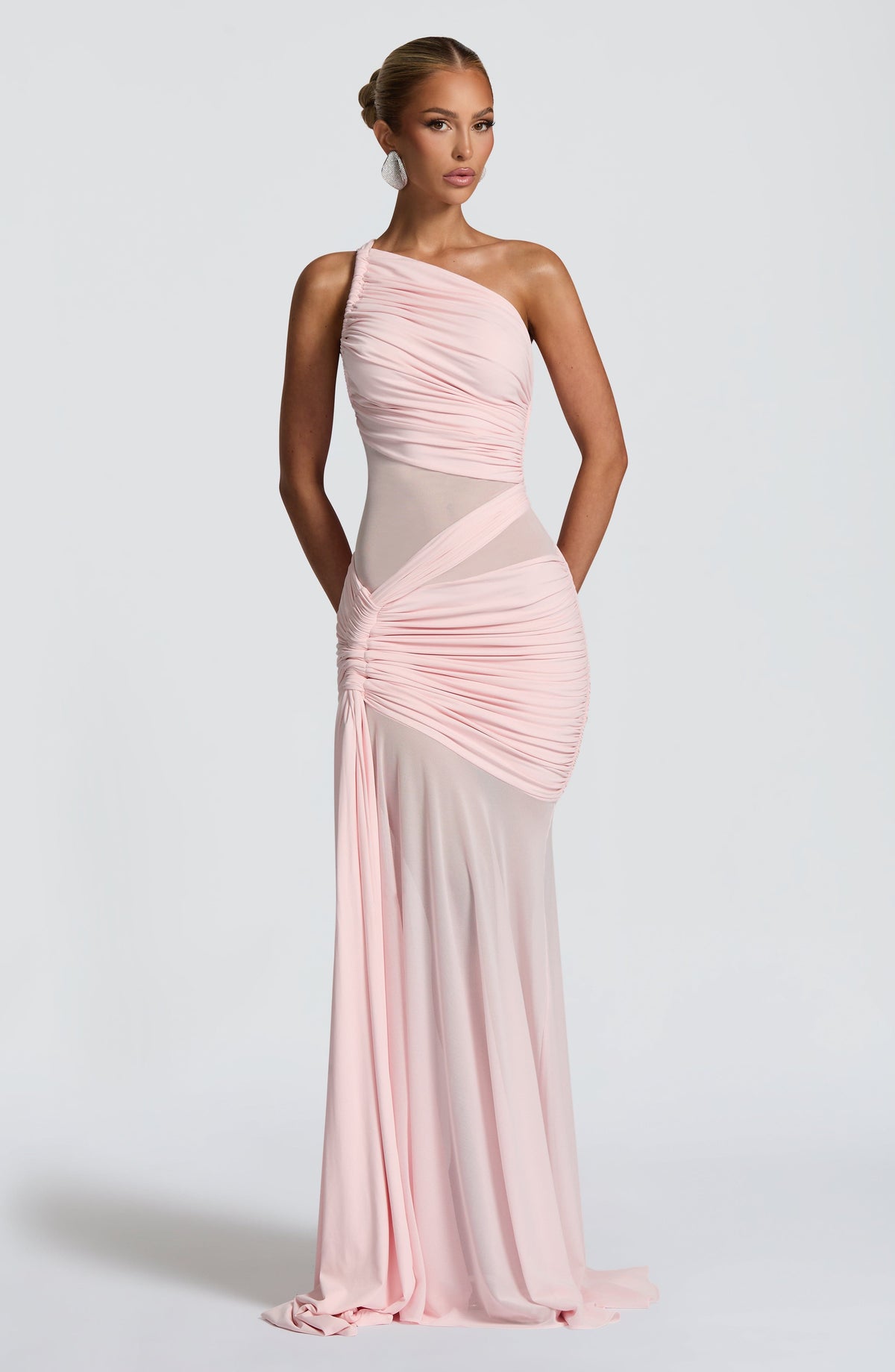 Flourenne Marielle Maxi Dress in Blush