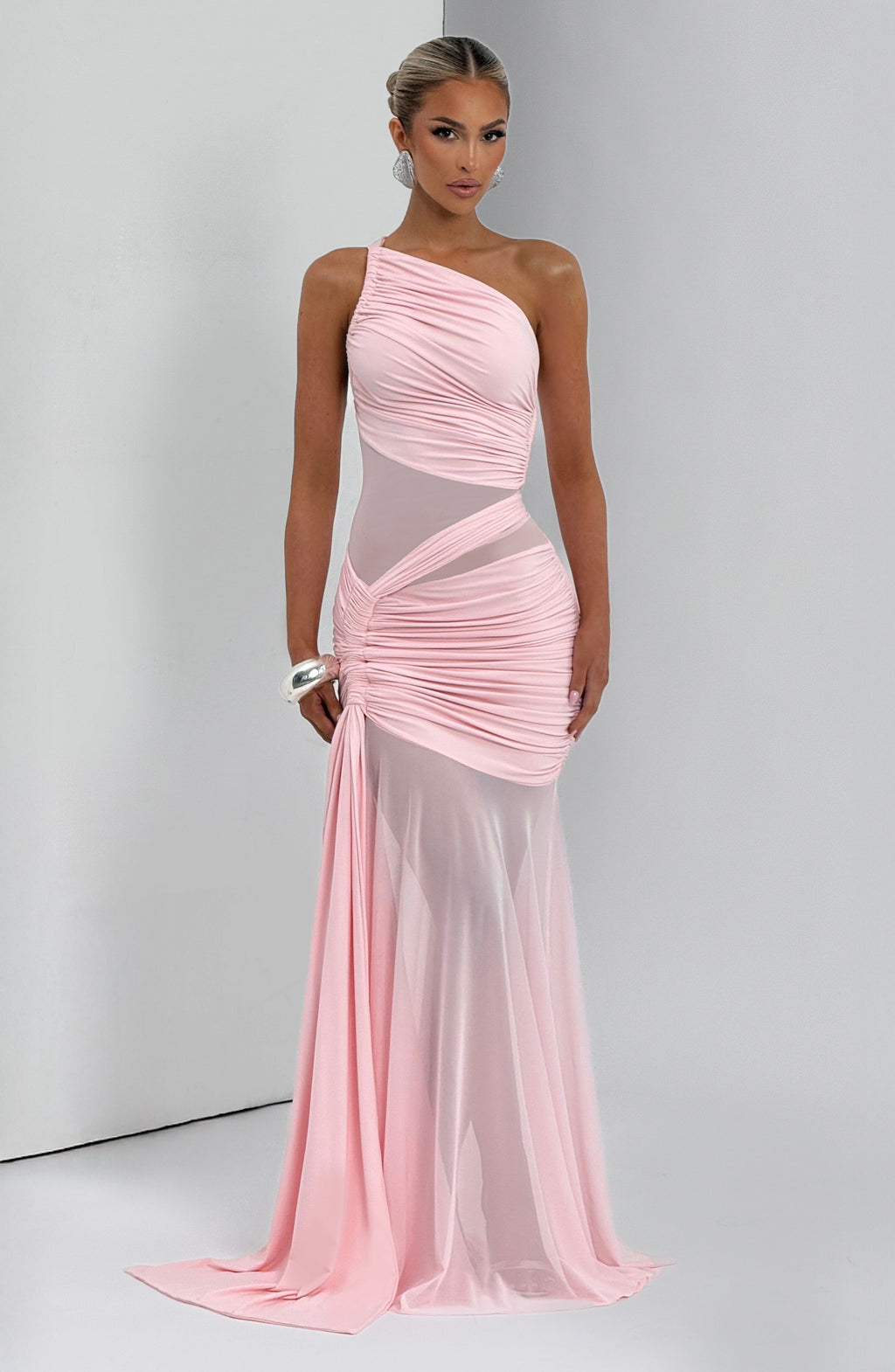 Flourenne Marielle Maxi Dress in Blush