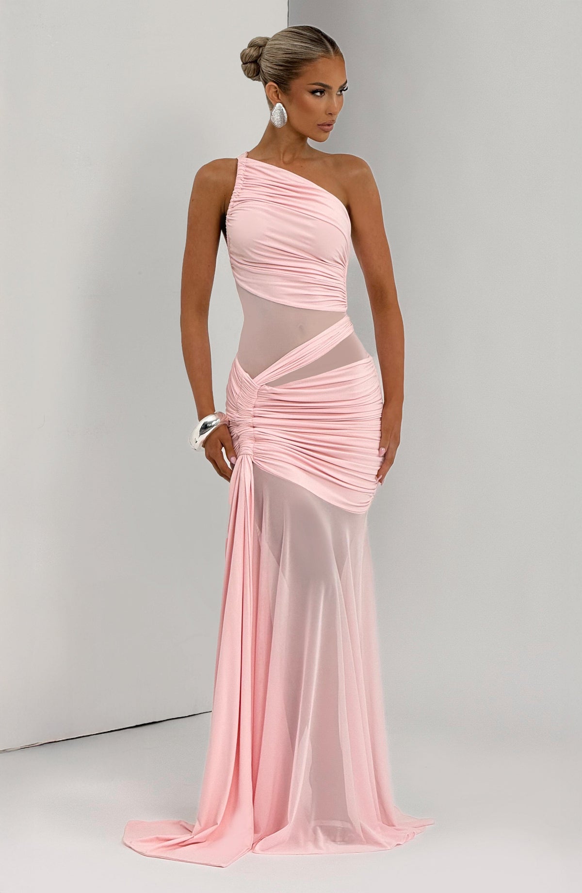 Flourenne Marielle Maxi Dress in Blush