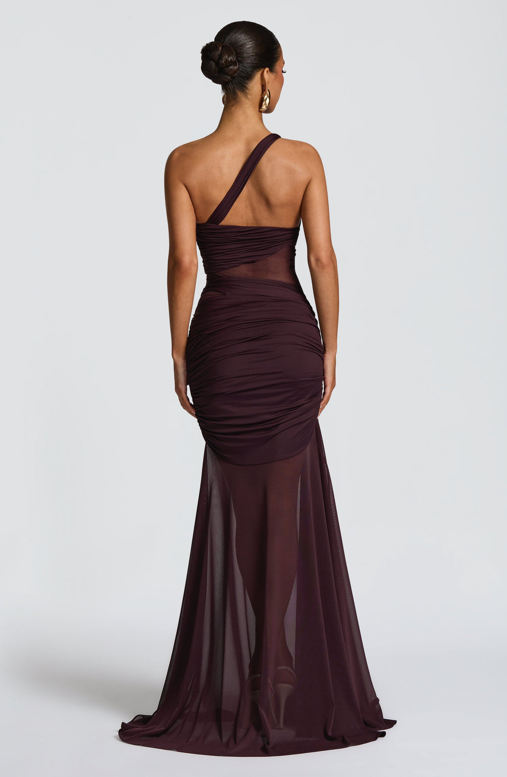 Flourenne Marielle Maxi Dress in Plum