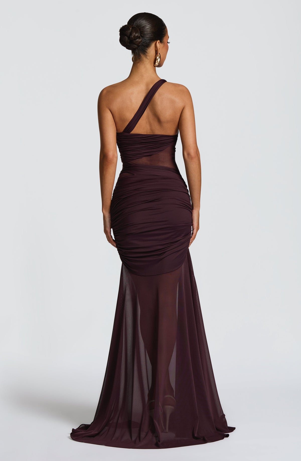 Flourenne Marielle Maxi Dress in Plum