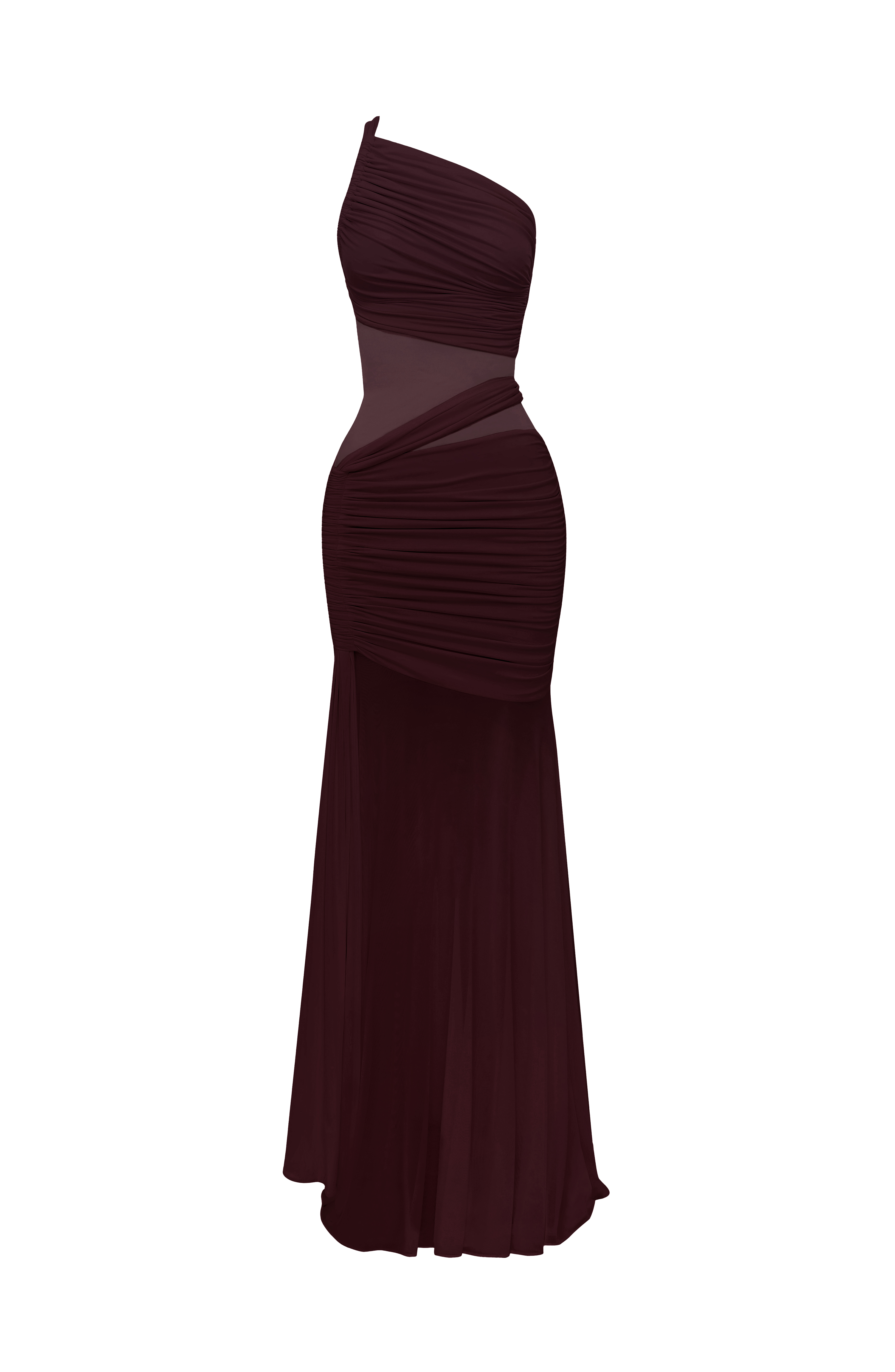 Flourenne Marielle Maxi Dress in Plum