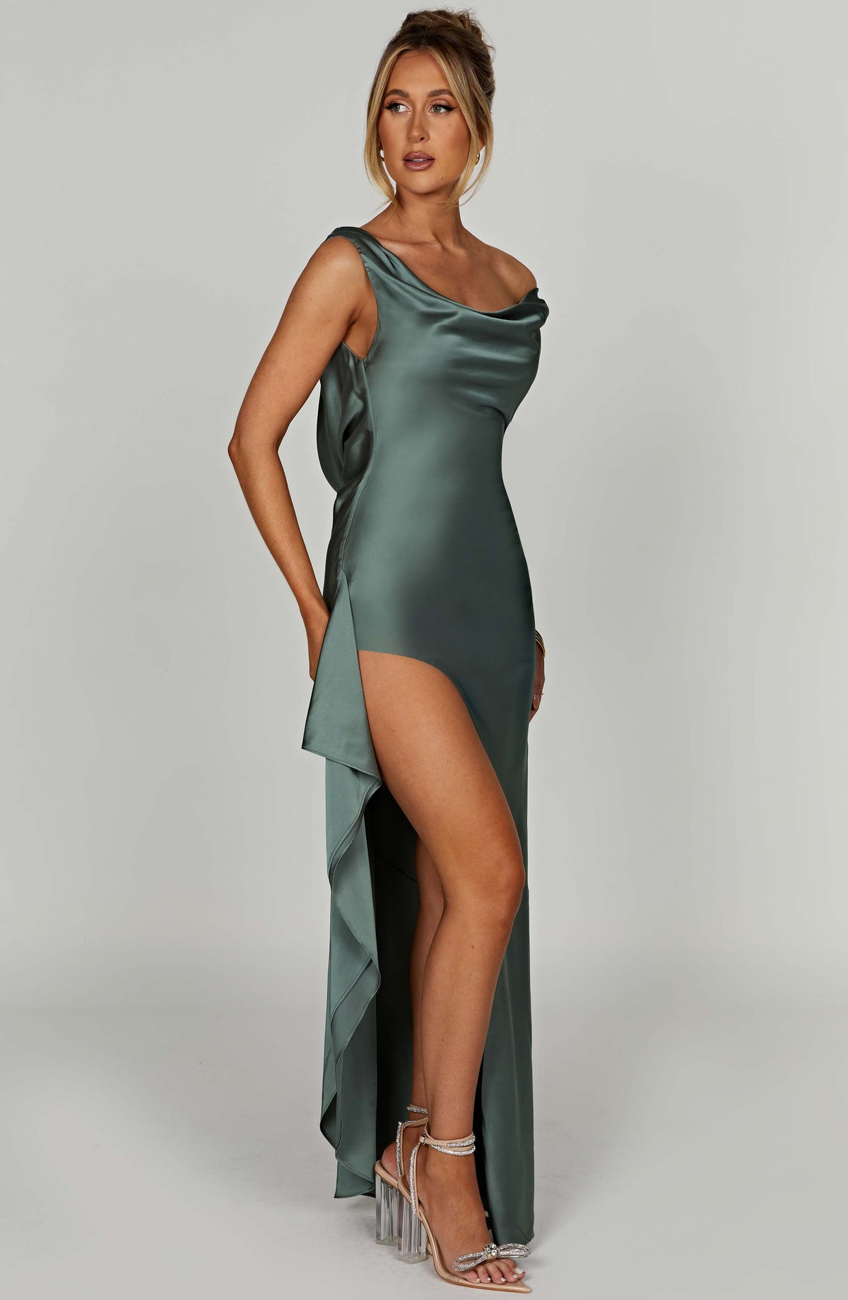 Flourenne Marilena Maxi Dress in Sage