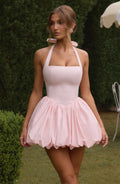 Flourenne Marisia Mini Dress in Blush