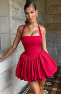 Flourenne Marisia Mini Dress in Red