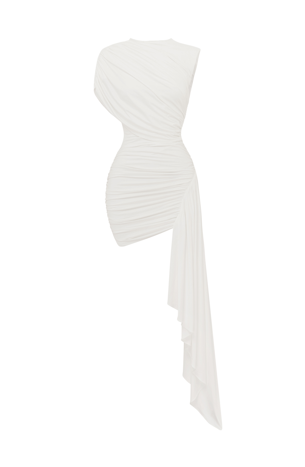 Flourenne Marnia Mini Dress in White