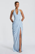 Flourenne Minetta Maxi Dress in Glacier Blue