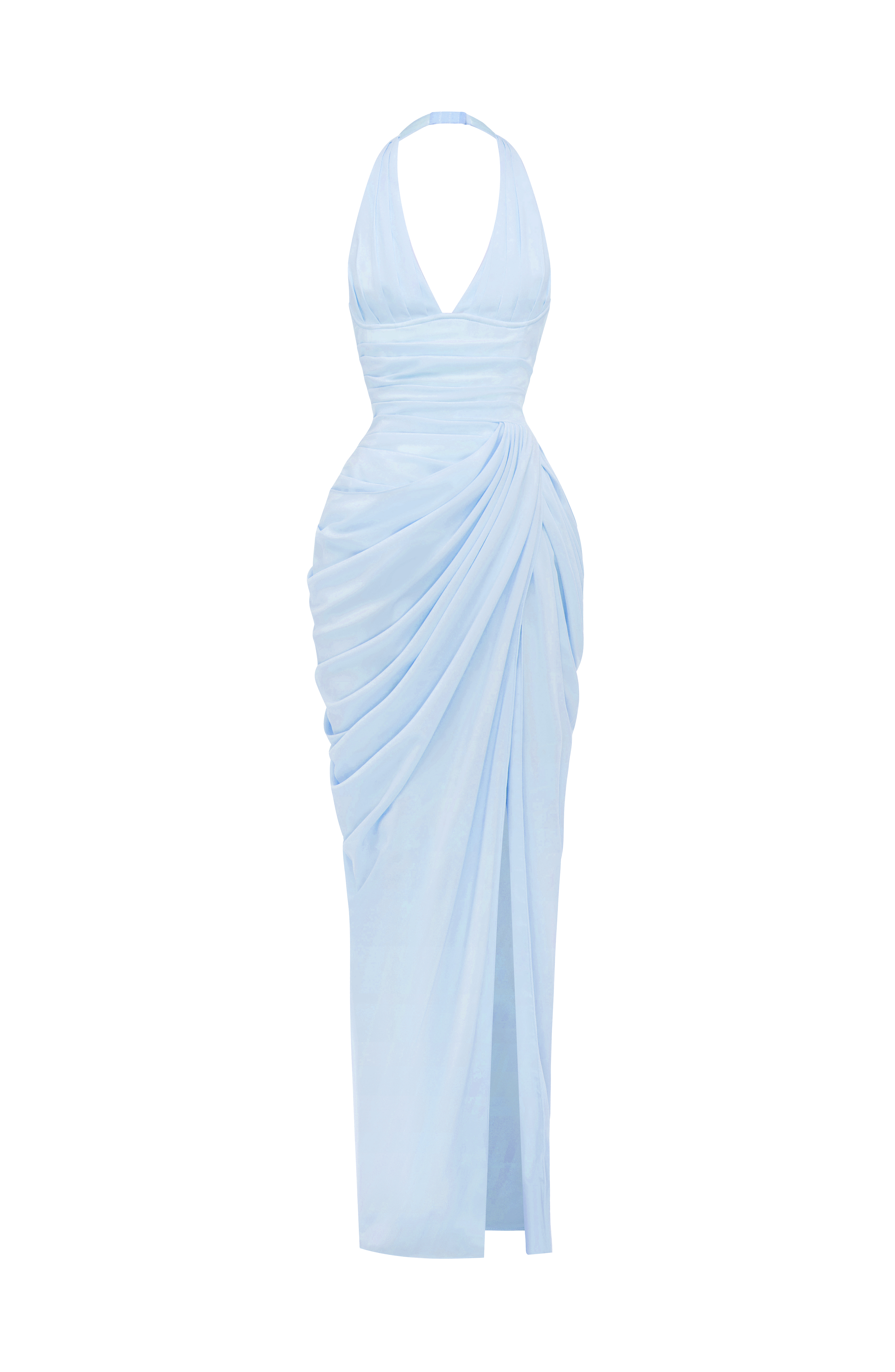 Flourenne Minetta Maxi Dress in Glacier Blue
