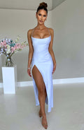 Flourenne Mishka Maxi Dress in Baby Blue