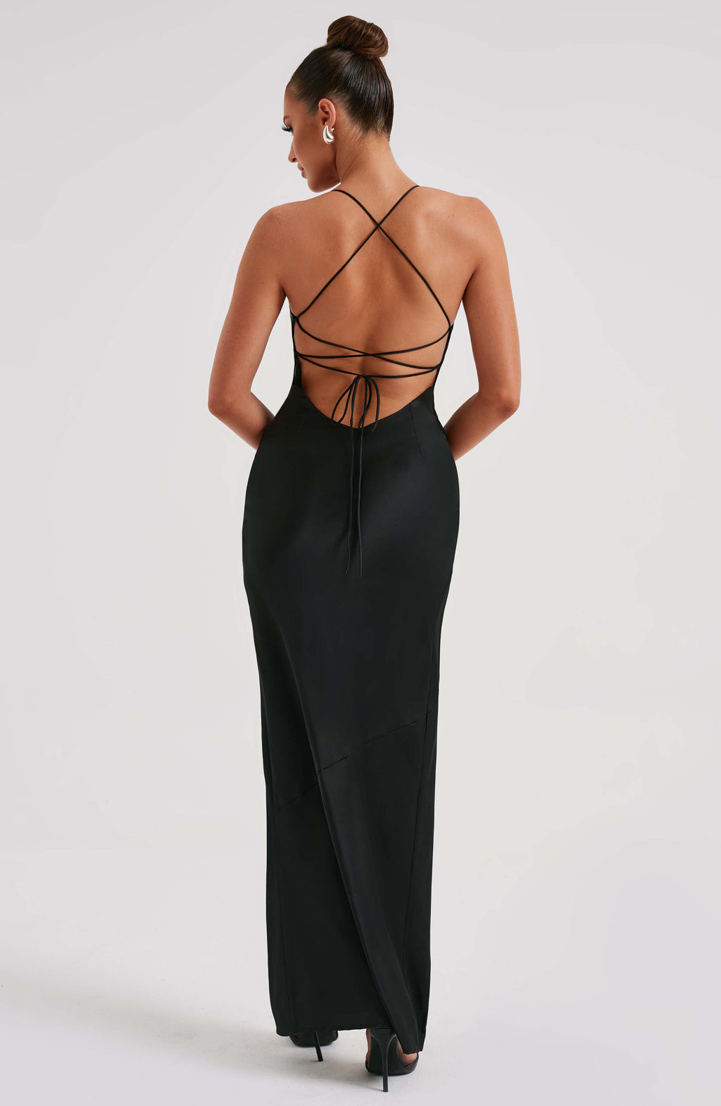 Flourenne Mishka Maxi Dress in Black
