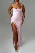 Flourenne Mishka Maxi Dress in Blush