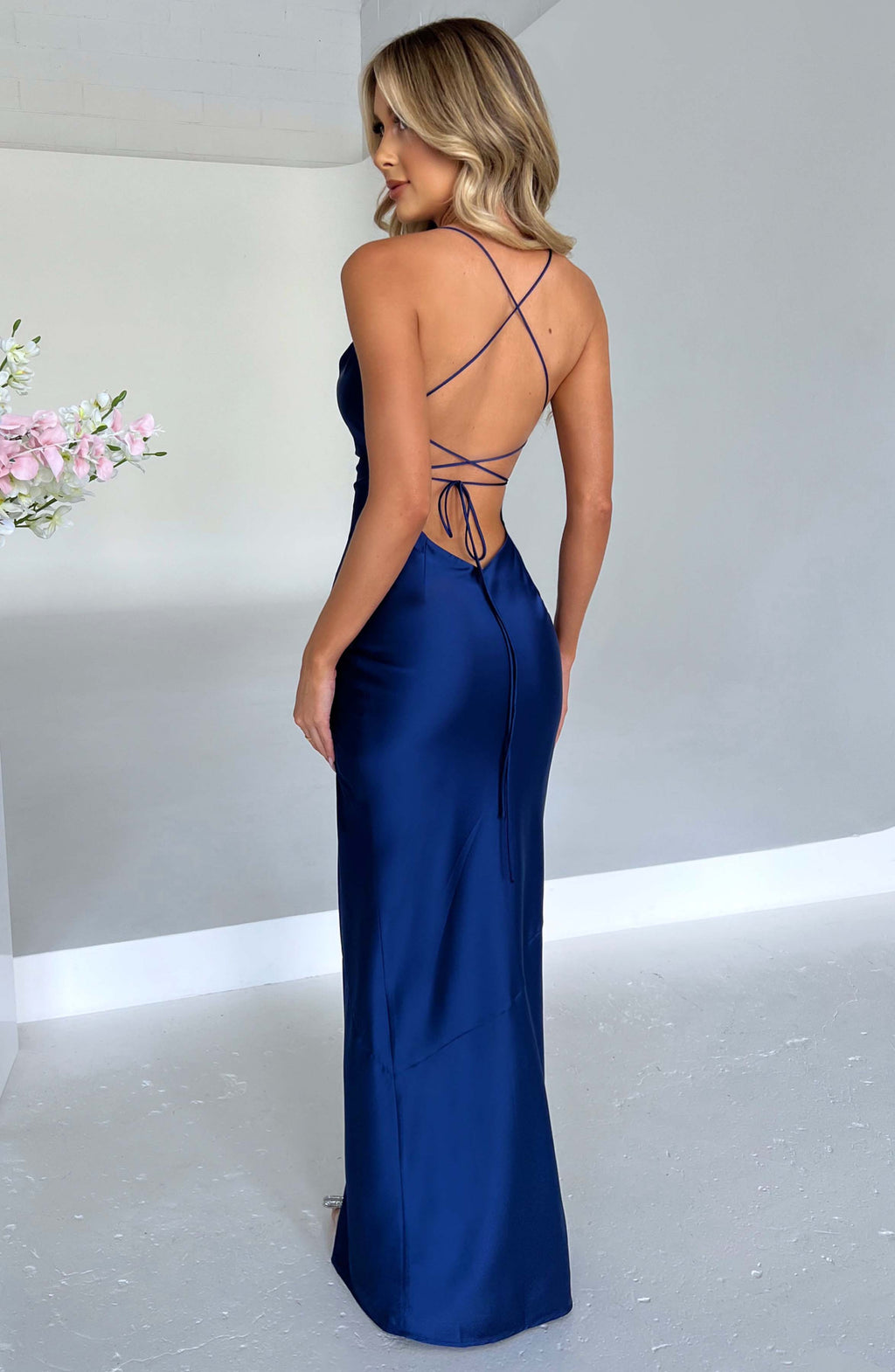 Flourenne Mishka Maxi Dress in Navy