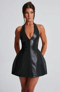 Flourenne Missia Mini Dress in Black