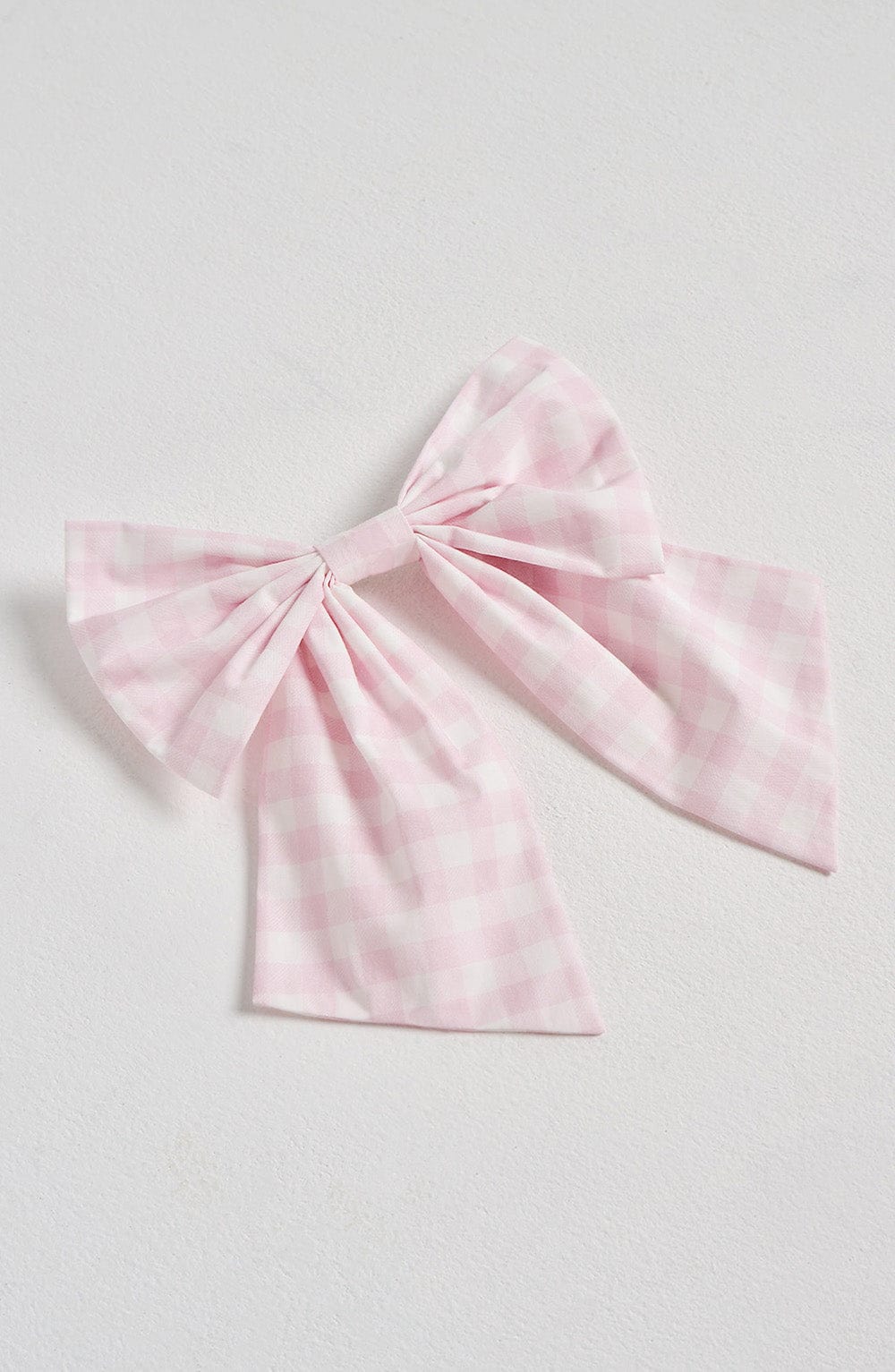 Flourenne Mitza Bow in Blush Gingham
