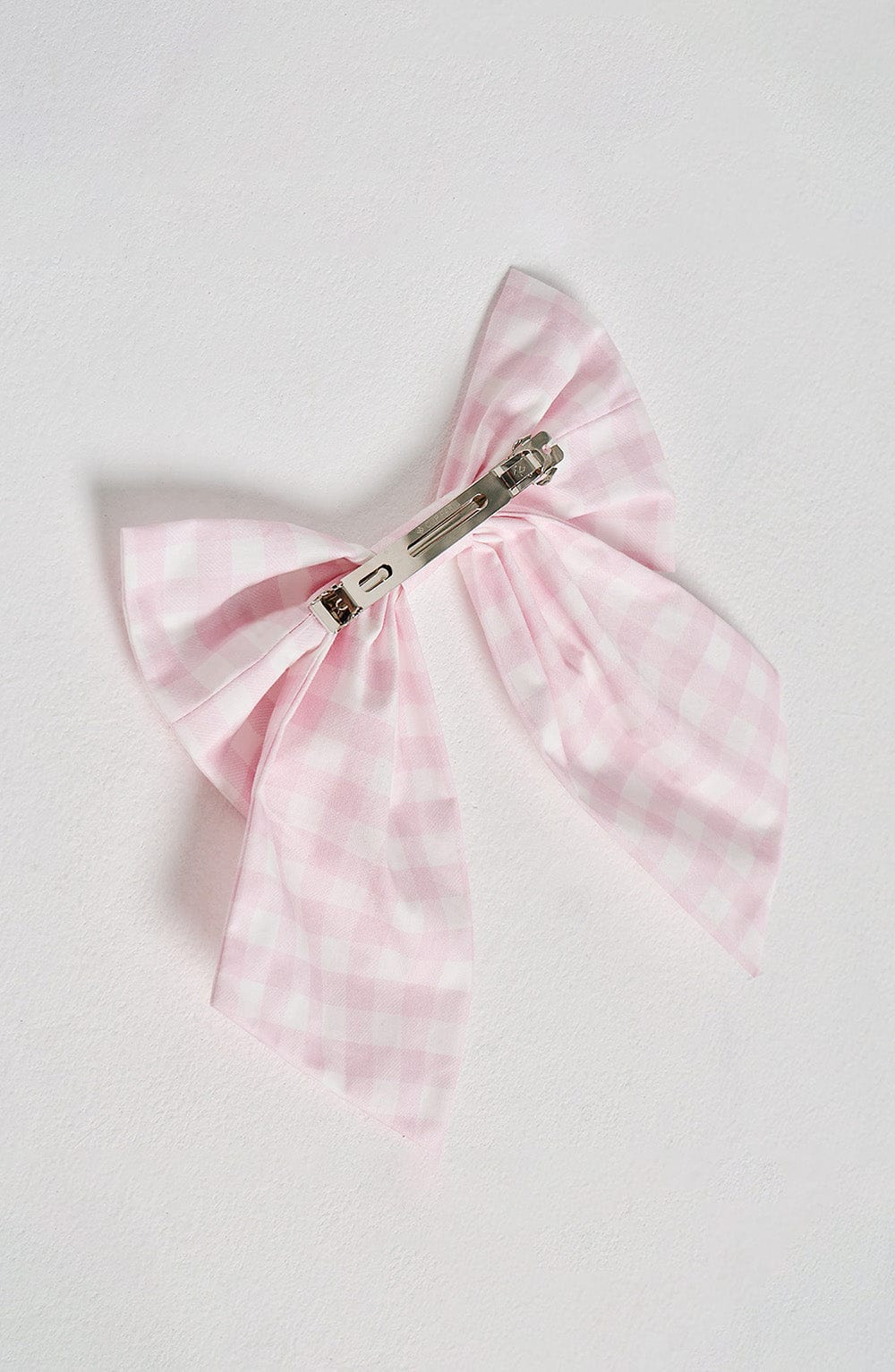 Flourenne Mitza Bow in Blush Gingham