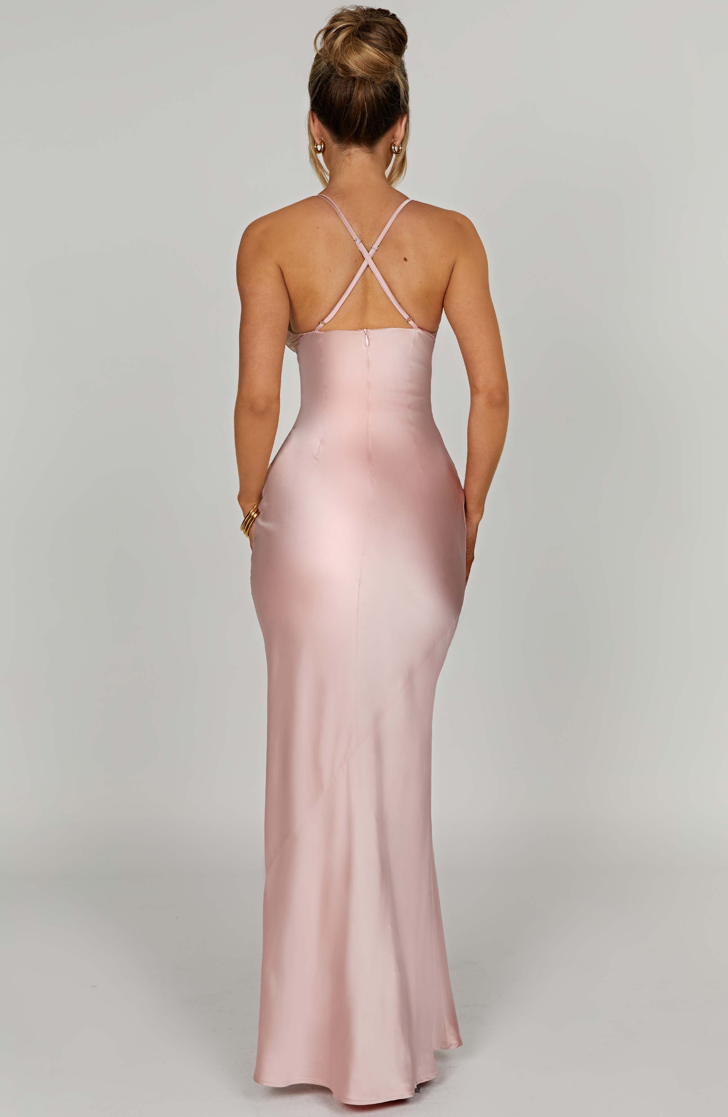Flourenne Myriam Maxi Dress in Blush