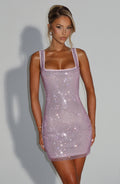 Flourenne Petrella Mini Dress in Pink