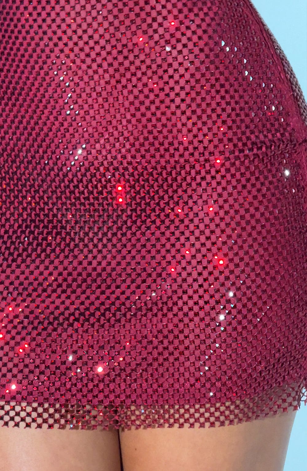 Flourenne Petrella Mini Dress in Wine