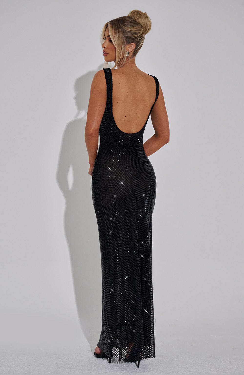 Flourenne Petrine Maxi Dress in Black