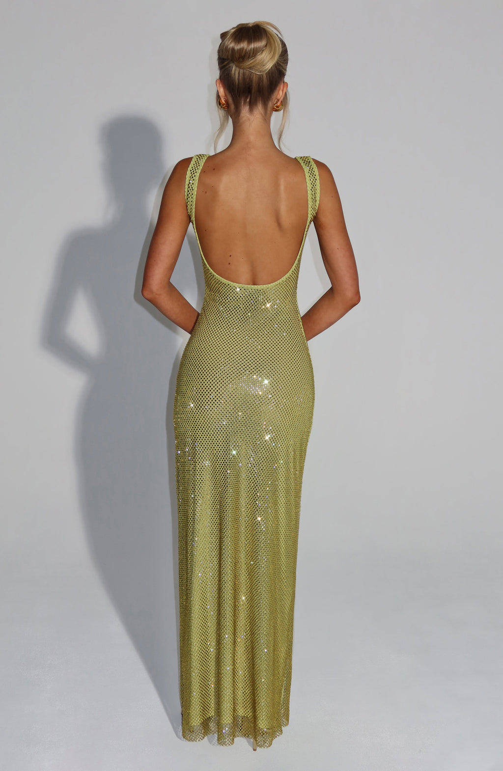 Flourenne Petrine Maxi Dress in Olive