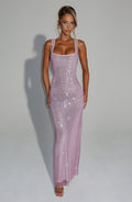 Flourenne Petrine Maxi Dress in Pink