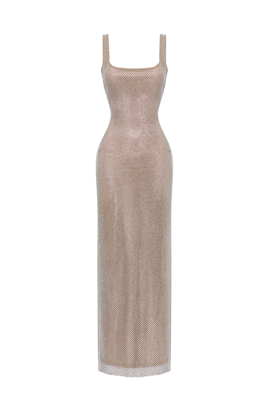 Flourenne Petrine Maxi Dress in Silver