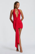 Flourenne Rosella Mini Dress in Red