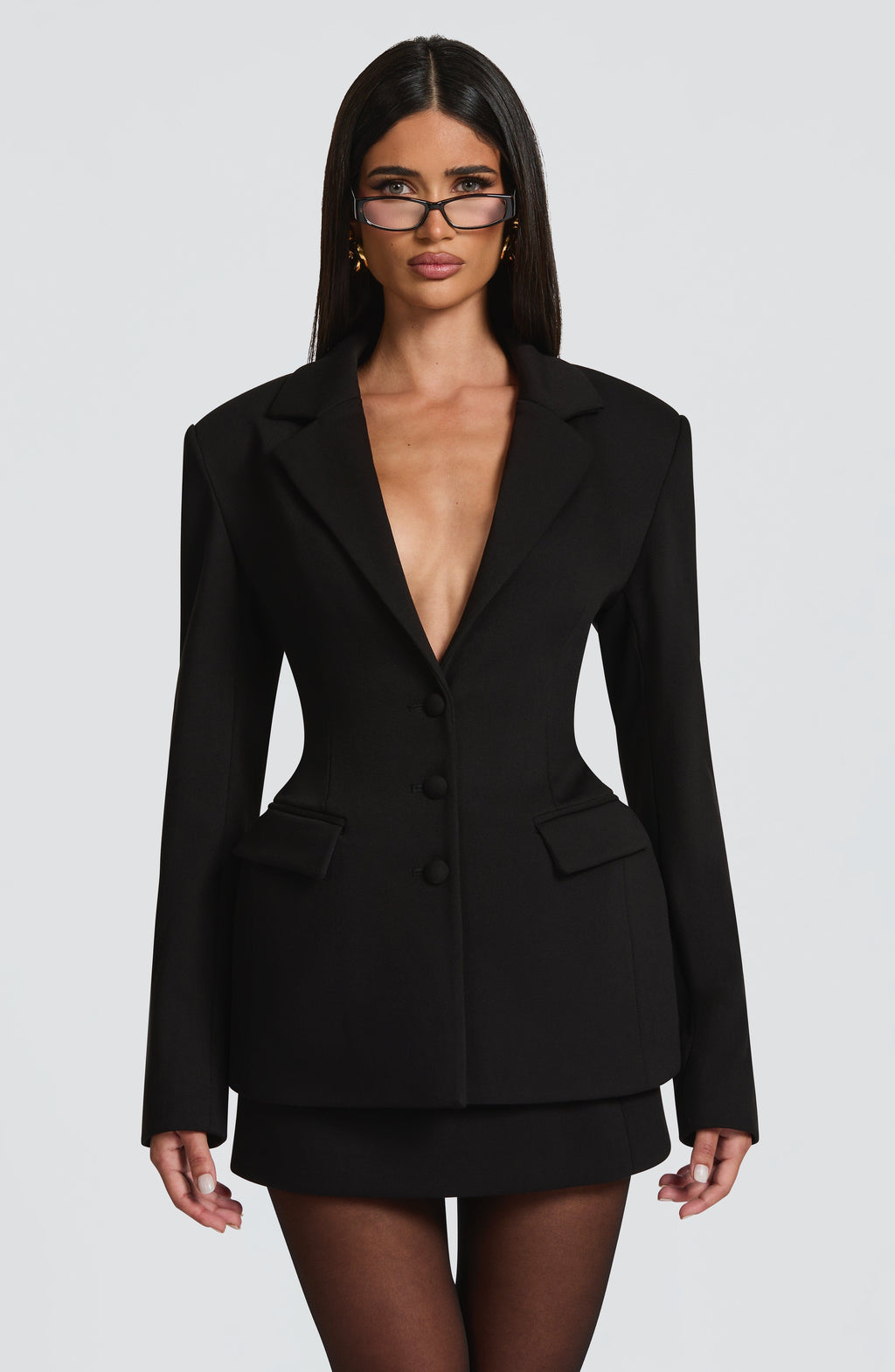 Flourenne Rowella Blazer in Black