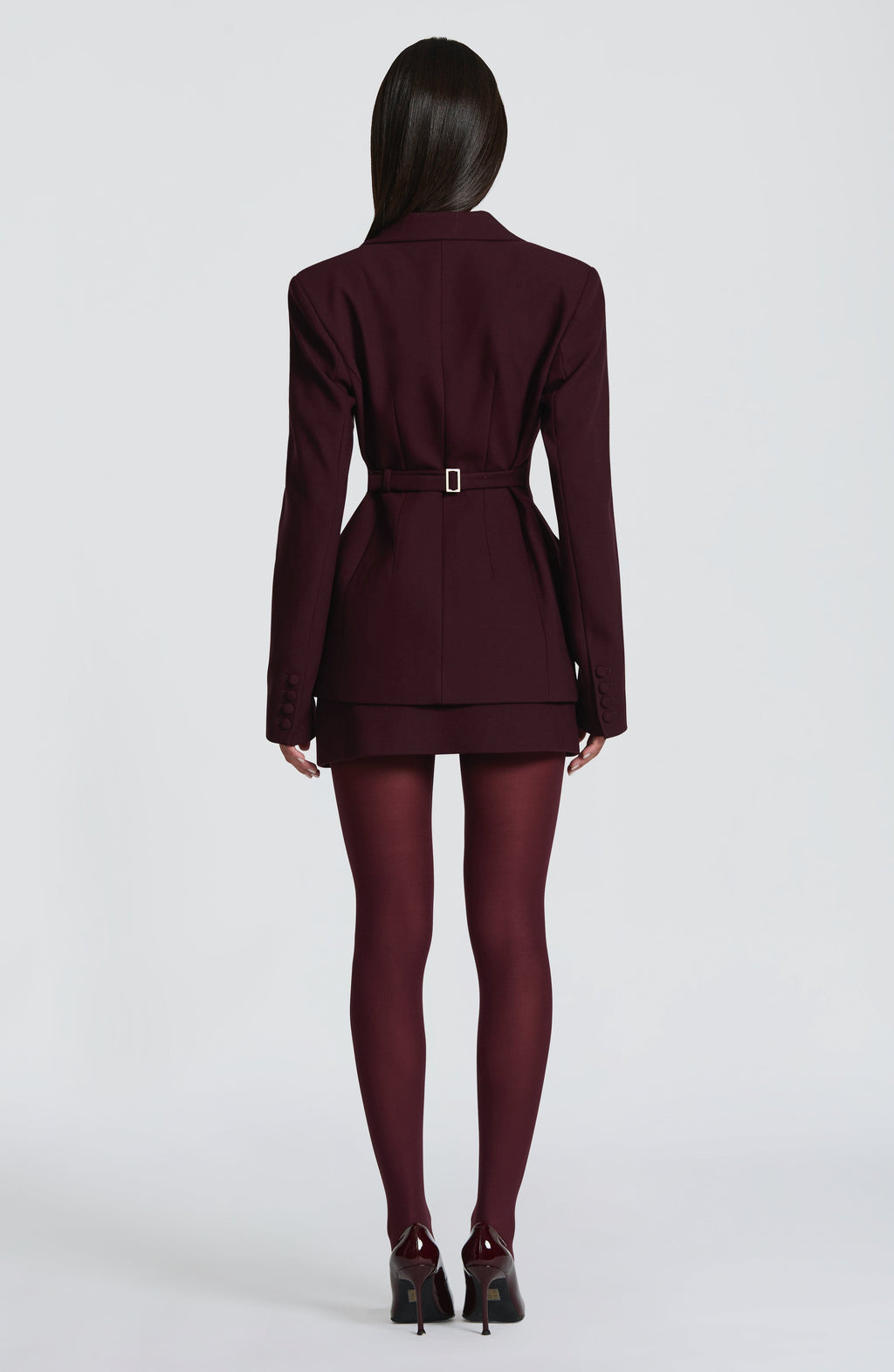 Flourenne Rowella Blazer in Plum