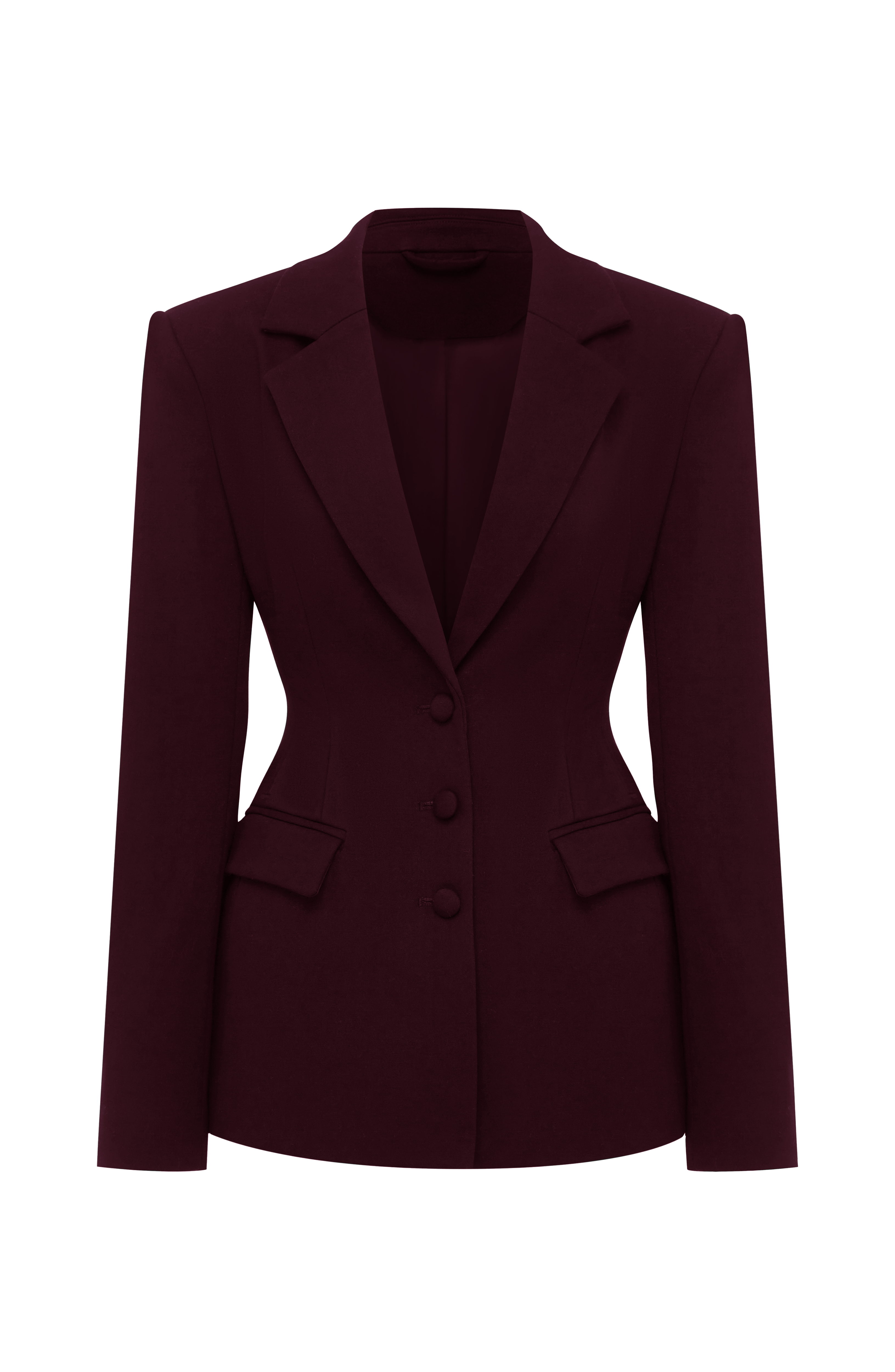 Flourenne Rowella Blazer in Plum