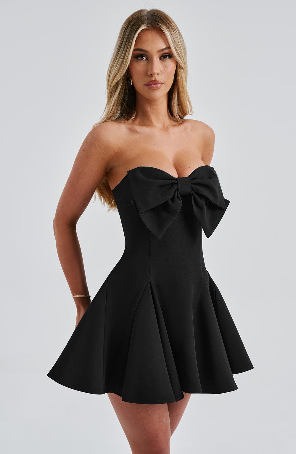 Flourenne Rubina Playsuit in Black