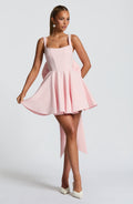 Flourenne Ruella Mini Dress in Blush