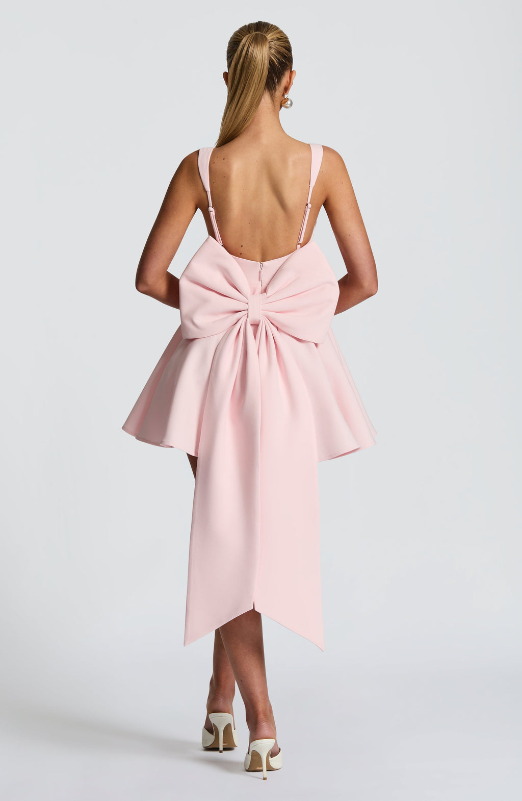 Flourenne Ruella Mini Dress in Blush