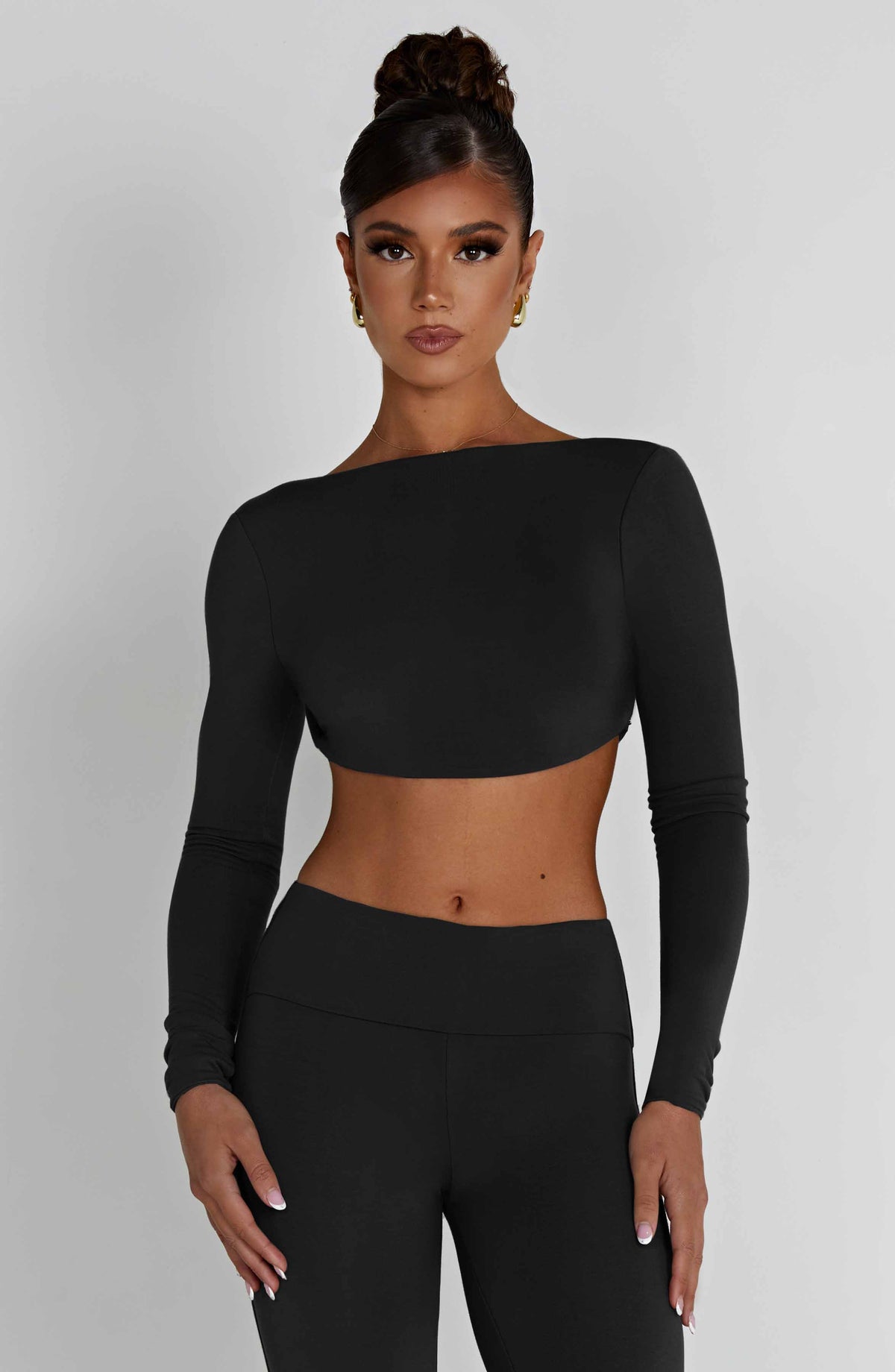 Flourenne Sahrelle Top in Black