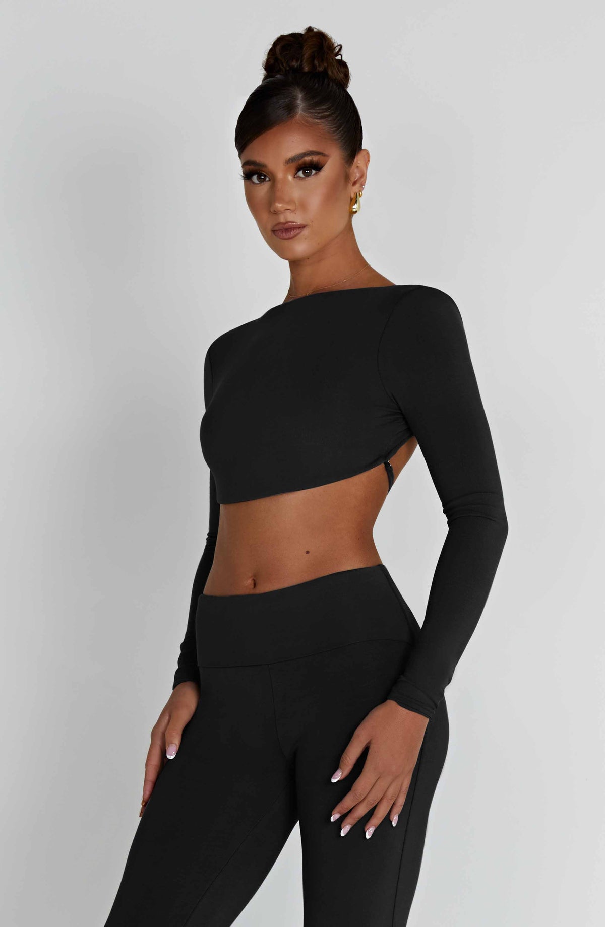 Flourenne Sahrelle Top in Black