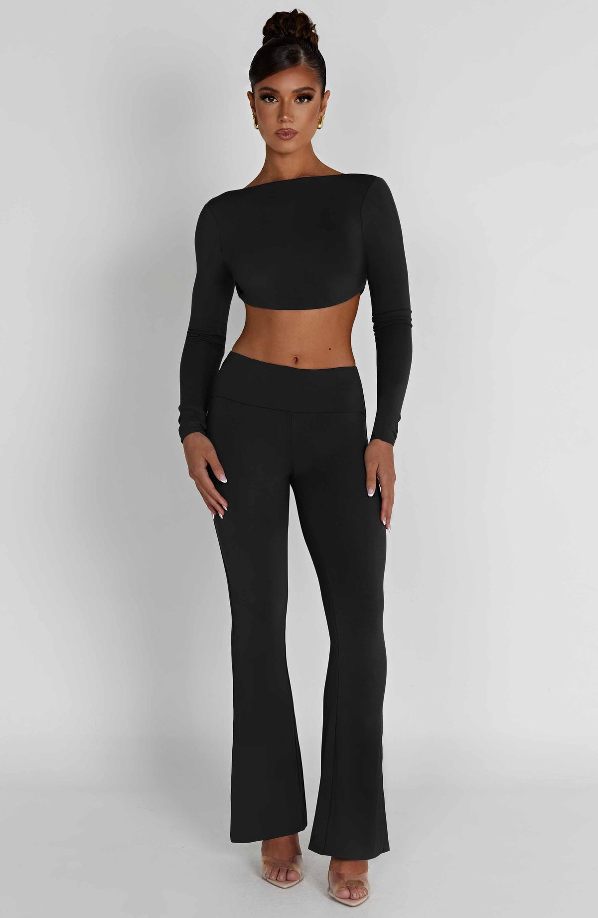 Flourenne Sahrelle Top in Black