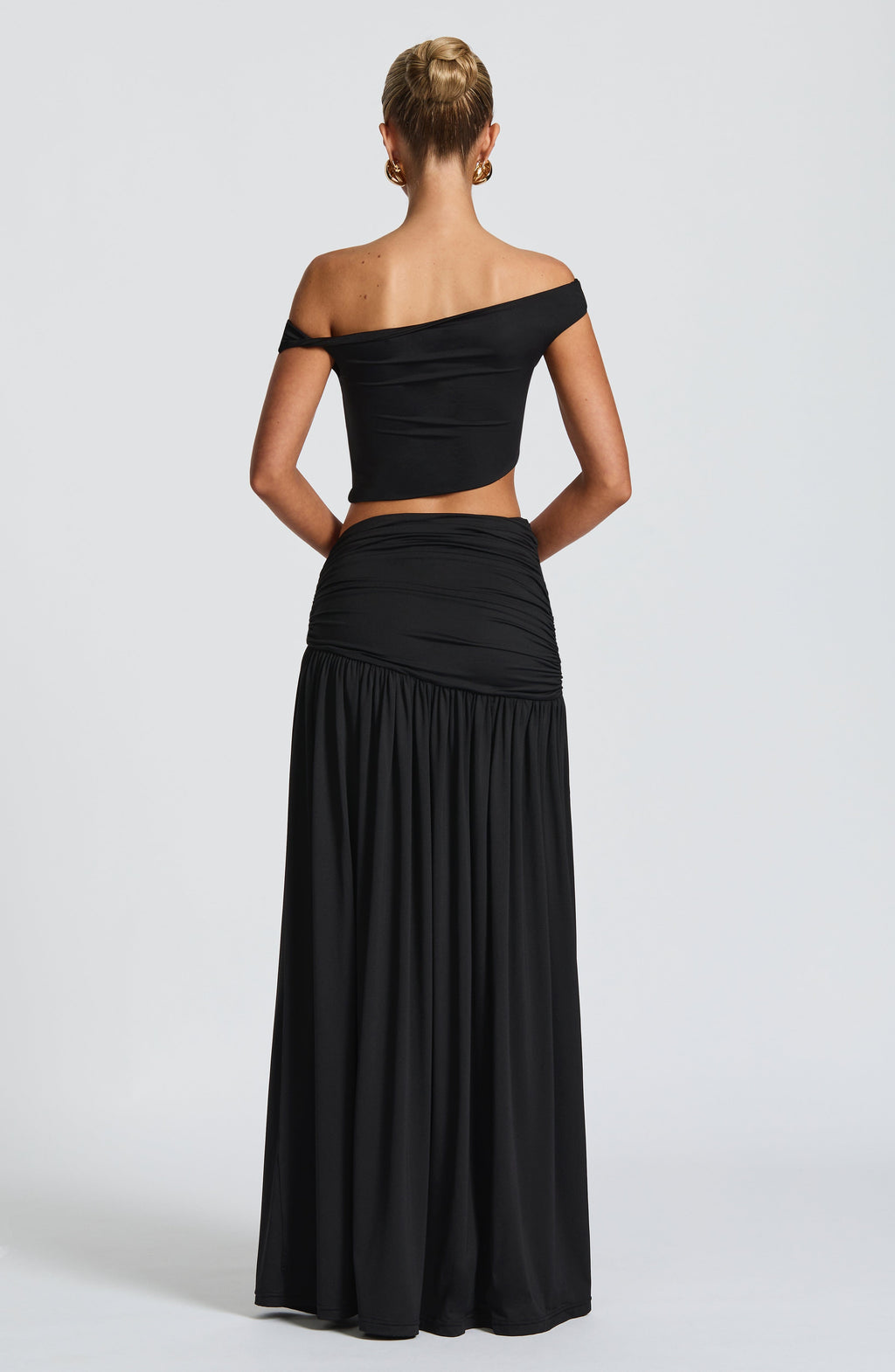 Flourenne Sairina Maxi Skirt in Black