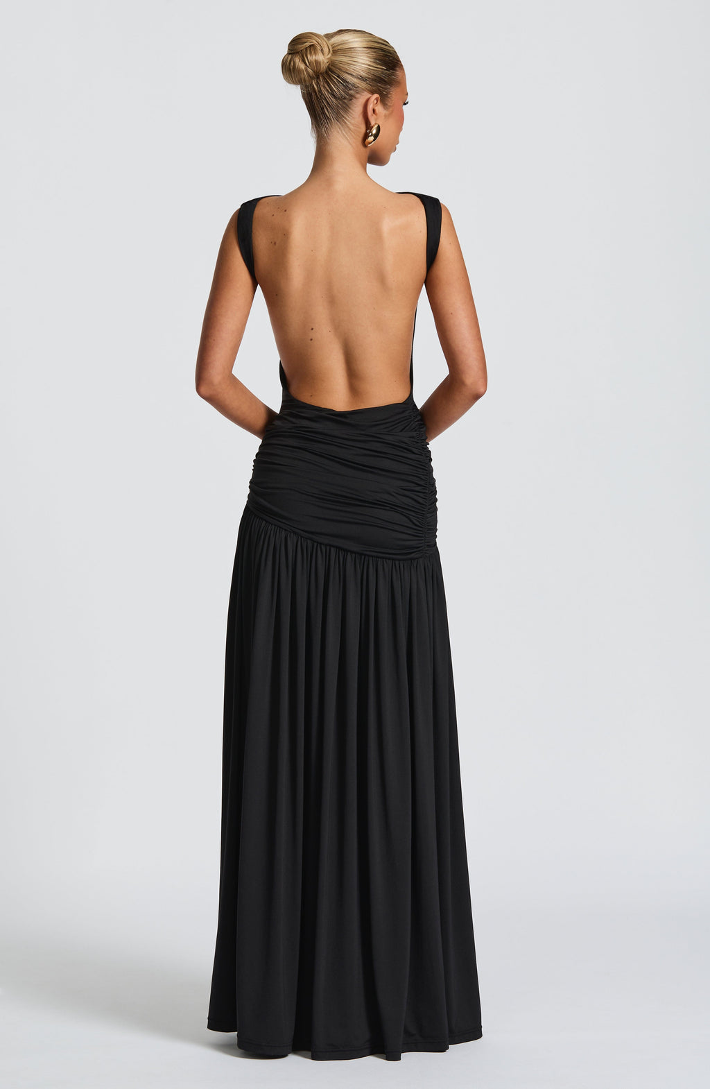Flourenne Sairina Maxi Skirt in Black