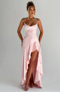 Flourenne Samara Maxi Dress in Blush