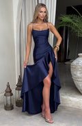 Flourenne Samara Maxi Dress in Navy